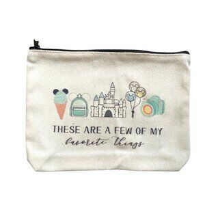 Disney Attraction "These are a few of my favorite things" Cosmetic Travel Bag